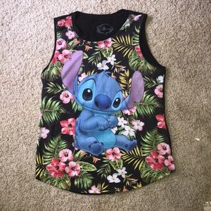 Floral Stitch Tank Top from Hot Topic